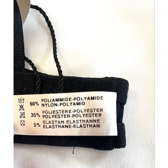 RITRATTI Milano DREAM UNDERWIRE BRA MACRAME Black Underwire Women’s Bra 34 B - Picture 5 of 11